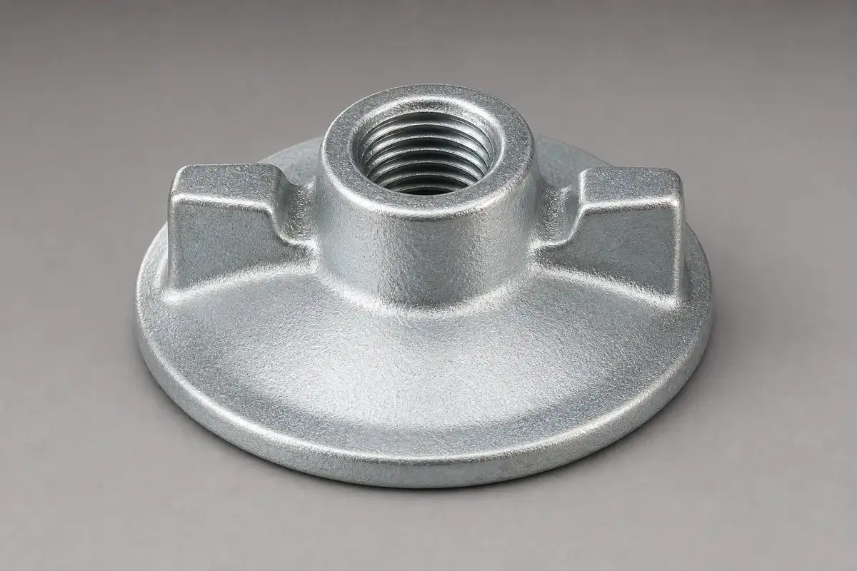 Flanged wing nut catalogue recognition visual