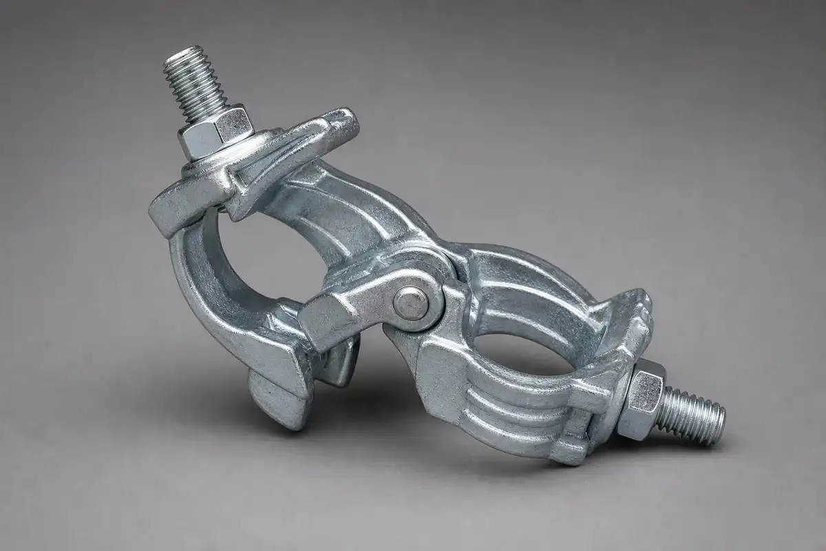 Forged swivel coupler catalogue recognition visual