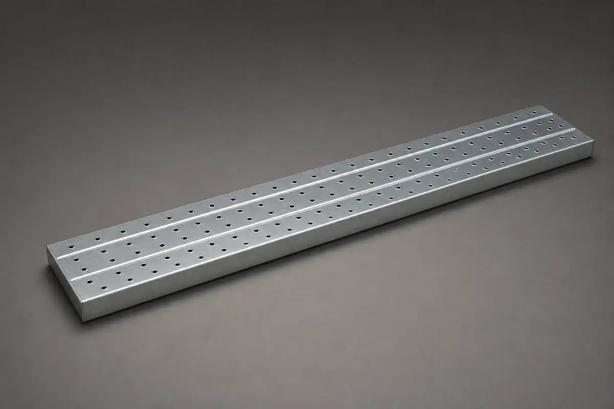 Steel scaffold board catalogue recognition visual