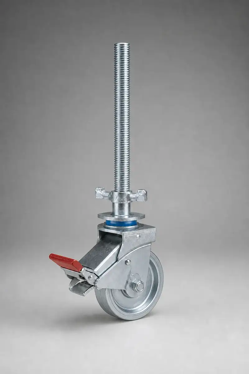 Scaffold wheel catalogue recognition visual