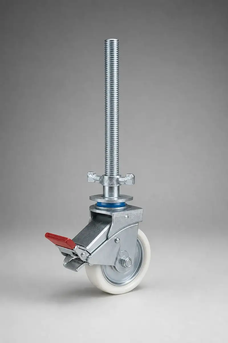 Scaffold wheel catalogue recognition visual