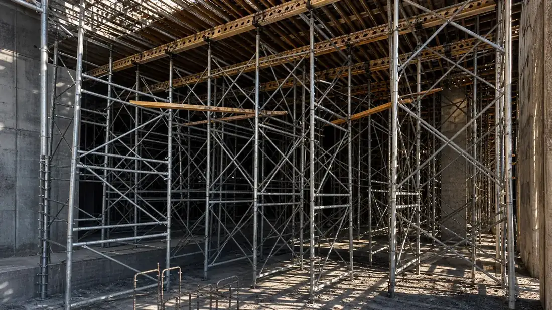 Vidaform field project — scaffolding and formwork