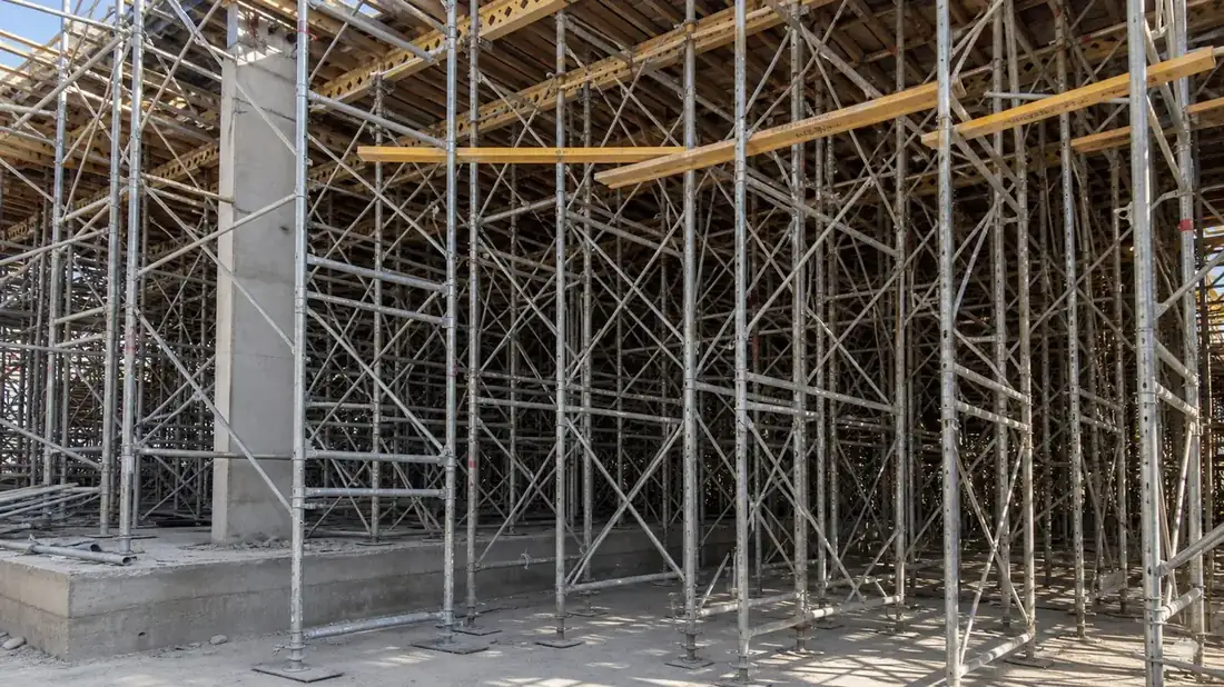 Vidaform field project — scaffolding and formwork