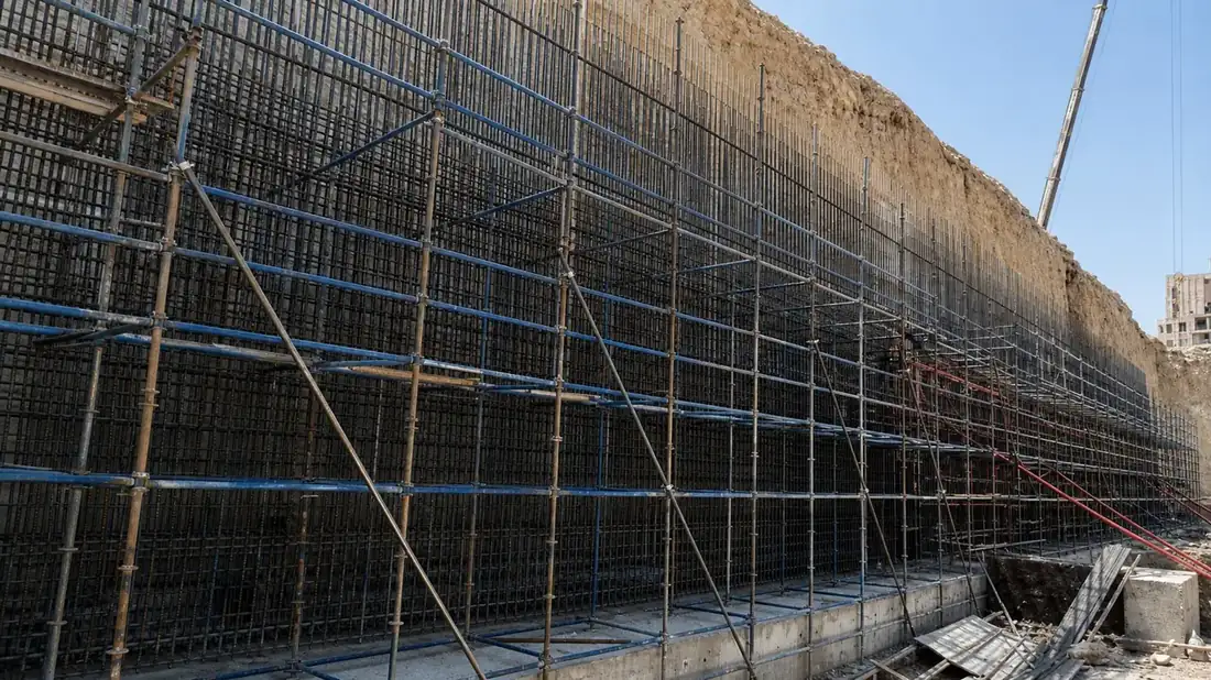 Vidaform field project — scaffolding and formwork